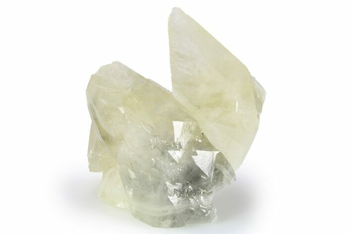 Glittering Scalenohedral Calcite Cluster - Spain #255711